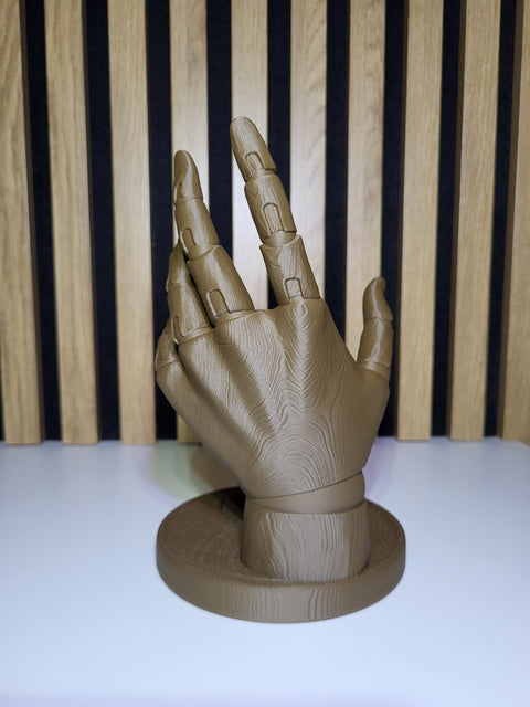 3D nosilec za vinsko steklenico - roka
