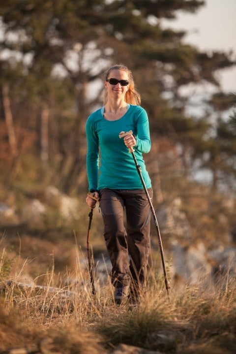 NATURAL WALK lesene pohodne palice