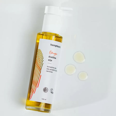 Omega čistilno olje 100 ml, Hemptouch