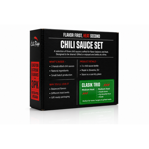 Classic Heat Trio Gift Box 3x100g