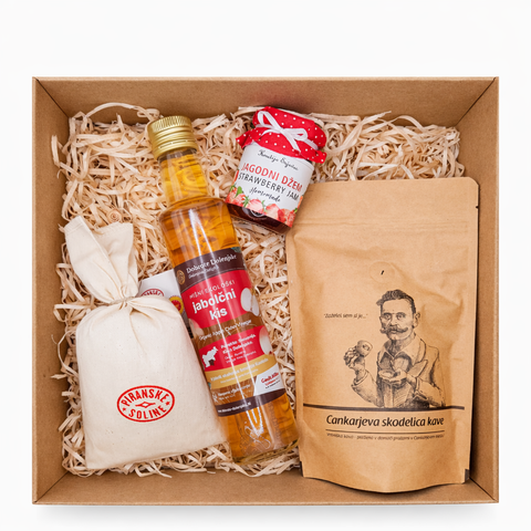 Darilni paket Domači okusi Slovenije