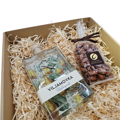Darilni paket Viljamovka & praženi mandlji