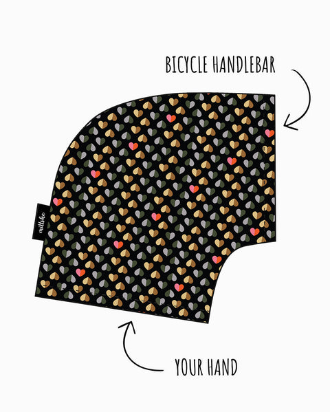 Rokavičke Mittske Mix hearts