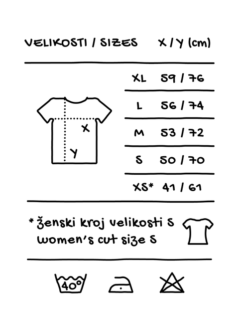 Majica Only in Slovenia™ - 300 FURRY ONES