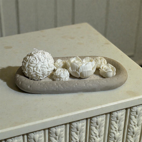 Set sveč - Pomladni trenutek