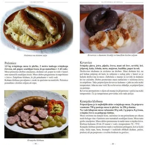 Slovenska kuhinja - Andrej A. Fric , Matjaž in Mira Chvatal