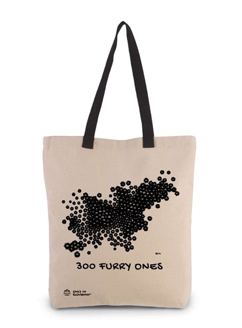 Torba Only in Slovenia™ - 300 FURRY ONES