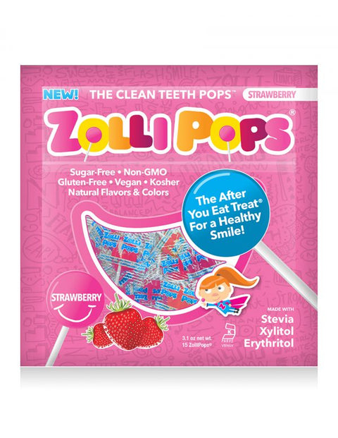 Vrečka ZOLLIPOPS lizik – JAGODA