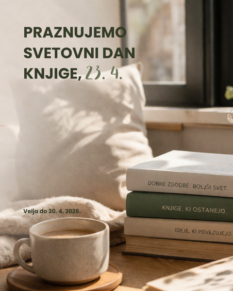 Brezplačna dostava s kodo KNJIGA