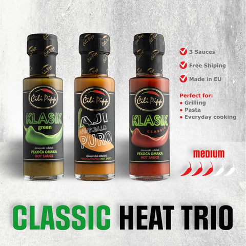 Classic Heat Trio Gift Box 3x100g