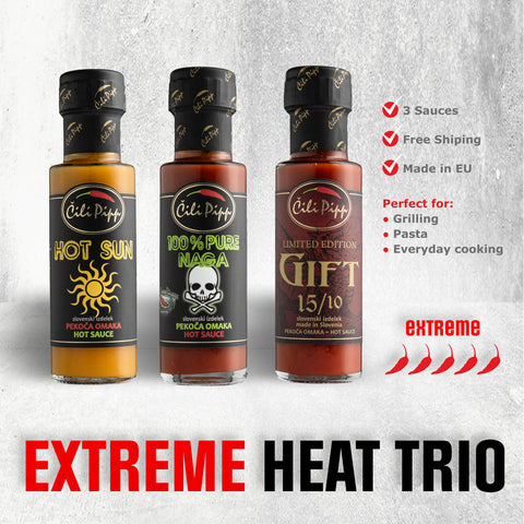 Extreme Heat Trio Gift Box 3x100g