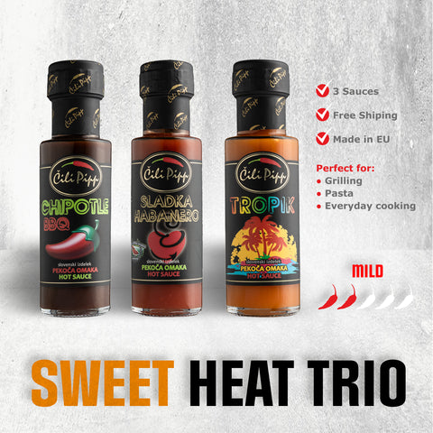 Sweet Heat Trio Gift Box 3x100g