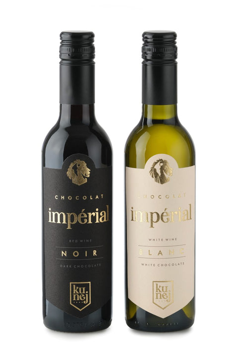 Darilni paket dvojček - Čokoladno vino Chocolat Imperial, 2 x 0.375 l