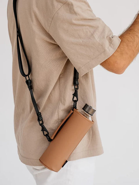 Crossbody Maple Bag with Bottle