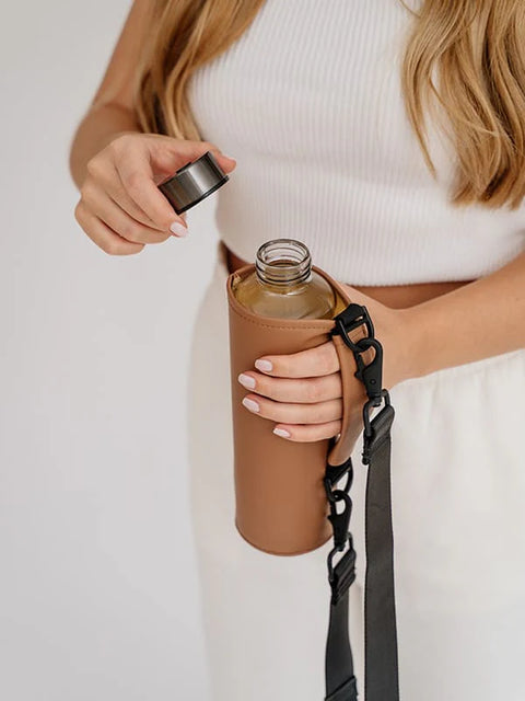 Crossbody Maple Bag with Bottle