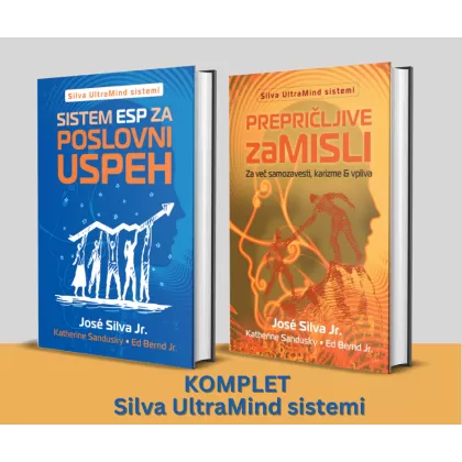 Komplet Prepričljive zaMISLI & Silva UltraMind - Sistem ESP za poslovni uspeh