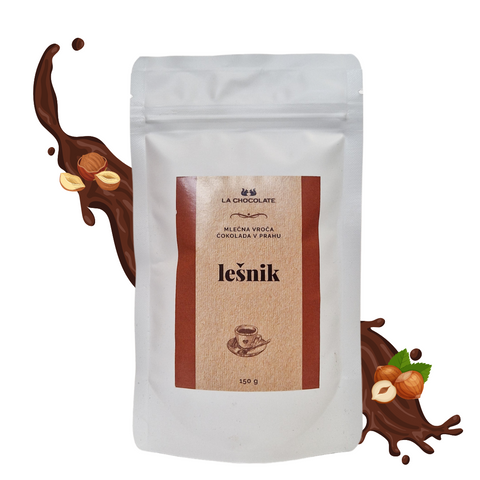 Vroča čokolada v prahu MLEČNA LEŠNIK