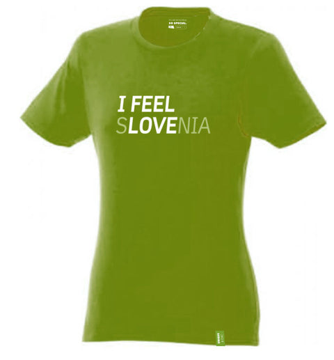 Ženska majica I feel Slovenia