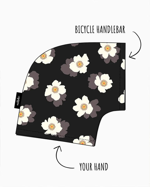 Rokavičke Mittske Black Daisy