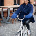 Rokavičke Mittske Blue Blue Dots