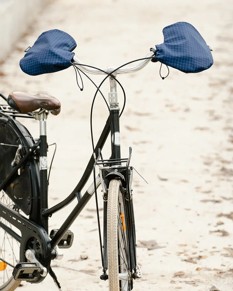 Rokavičke Mittske Blue Blue Dots