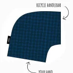 Rokavičke Mittske Blue Blue Dots