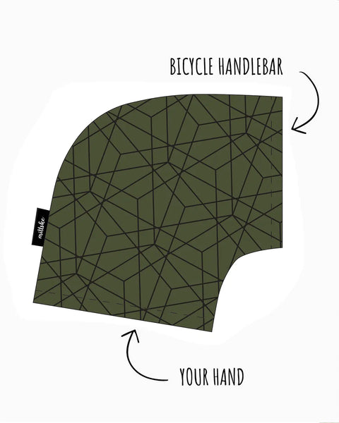 Rokavičke Mittske Dark Green Net