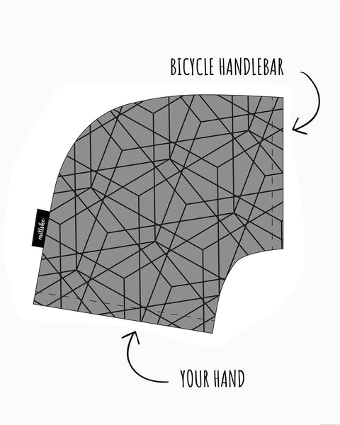 Rokavičke Mittske Grey Net