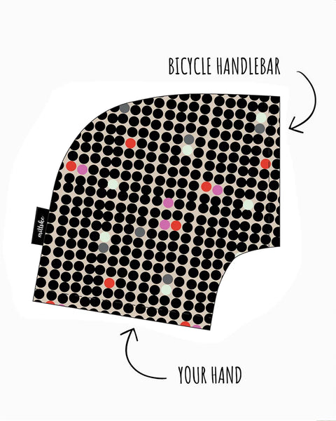 Rokavičke Mittske Mix White Dots