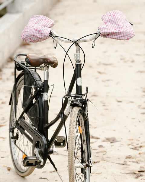 Rokavičke Mittske White Pinky Dots