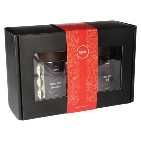 Darilni set Nanni čaj + kava v kozarcu