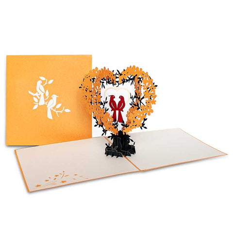 Voščilnica Poročna ptička