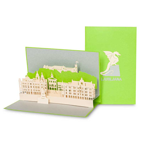 Voščilnica Zelena Ljubljana